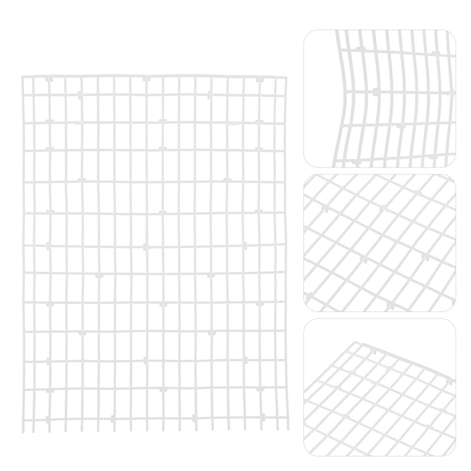 Baluue Chicken Coop Floor Mat - Durable Plastic Feet Pad, Bunny Cage Mat with Drain Holes - Waterproof Nest Mat for Poultry & Small Animals - Ideal for Coops, Hutches, and Pet Cages