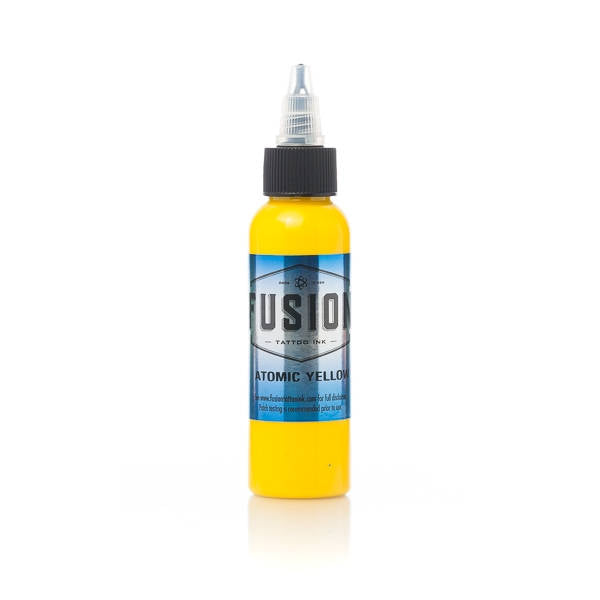 Fusion Atomic Yellow Ink - High-Quality Printer Ink Cartridge for HP, Canon, Epson | Perfect for Home, Office & Photo Printing