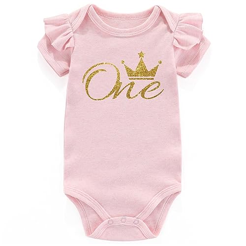 One 1st Birthday Pink729