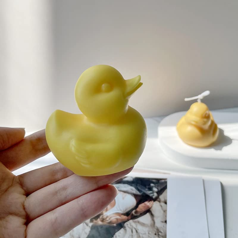 3D Cartoon Duck Silicone Molds for DIY Candle Making - Cute Animal Shaped Molds for Aroma Gypsum, Home Decor & Art Crafts - Perfect for Birthday Gifts, Party Favors and DIY Craft Projects