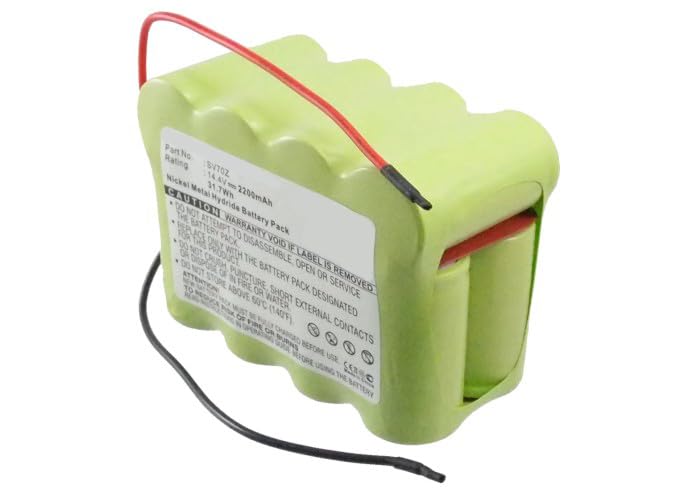 Synergy Digital 14.4V 2200mAh Ni-MH Replacement Battery for Euro Pro SV70 Pet Perfect & XB14726 Vacuum Cleaners | High Capacity Vacuum Battery for Pet Hair Cleaning | Perfect for Home, Office, and Car Use