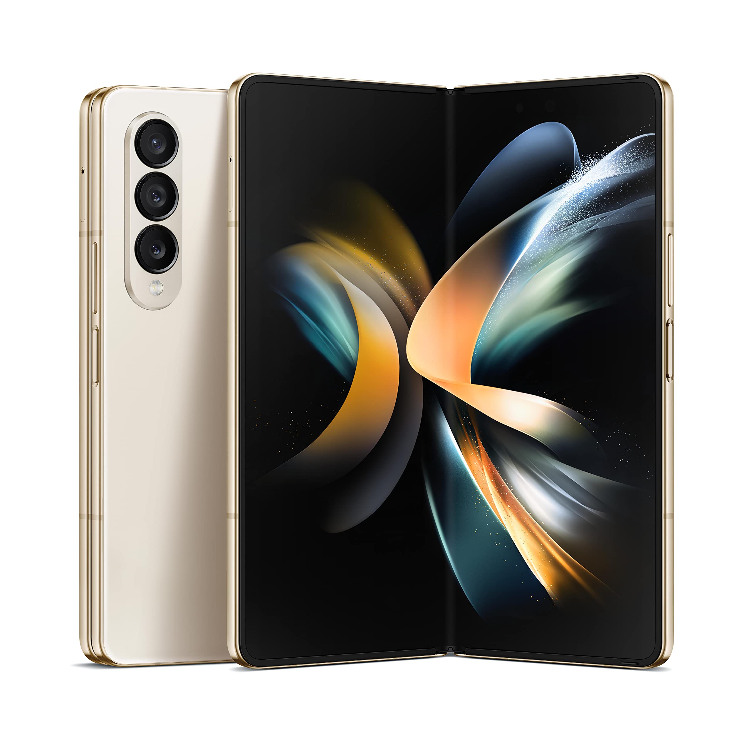 SAMSUNG Galaxy Z Fold 4 Unlocked Smartphone 256GB - Foldable Android Phone with Flex Mode, Multi-Window & S Pen Support | Beige US Version | Perfect for Business Professionals & Mobile Gaming