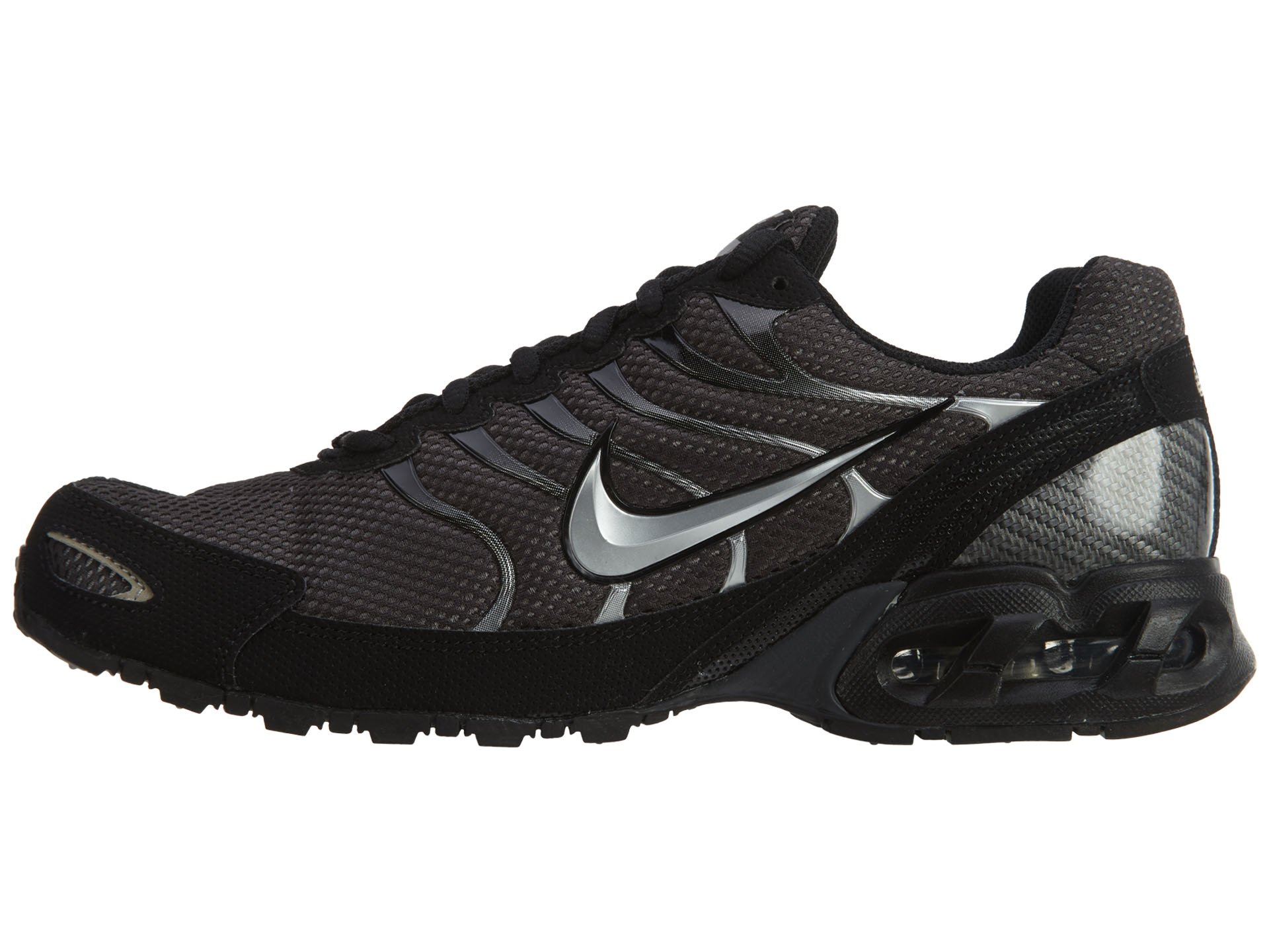 Nike Air Max Torch 4 Men's Running Shoes - Anthracite/Metallic Silver/Black - Size 8 | Lightweight Cushioned Sneakers for Jogging, Gym Workouts & Daily Wear