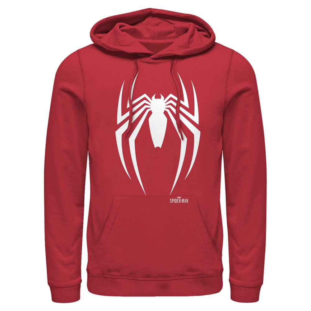 Marvel Spider-Man Gamerverse Men's Pullover Hoodie Sweatshirt - Casual Cosplay & Gaming Apparel for Marvel Fans