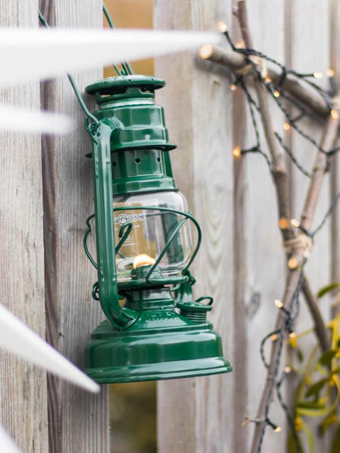 Feuerhand Baby Special 276 Hurricane Lantern - Vintage Outdoor Camping Light for Emergency, Garden, Patio & Power Outages
