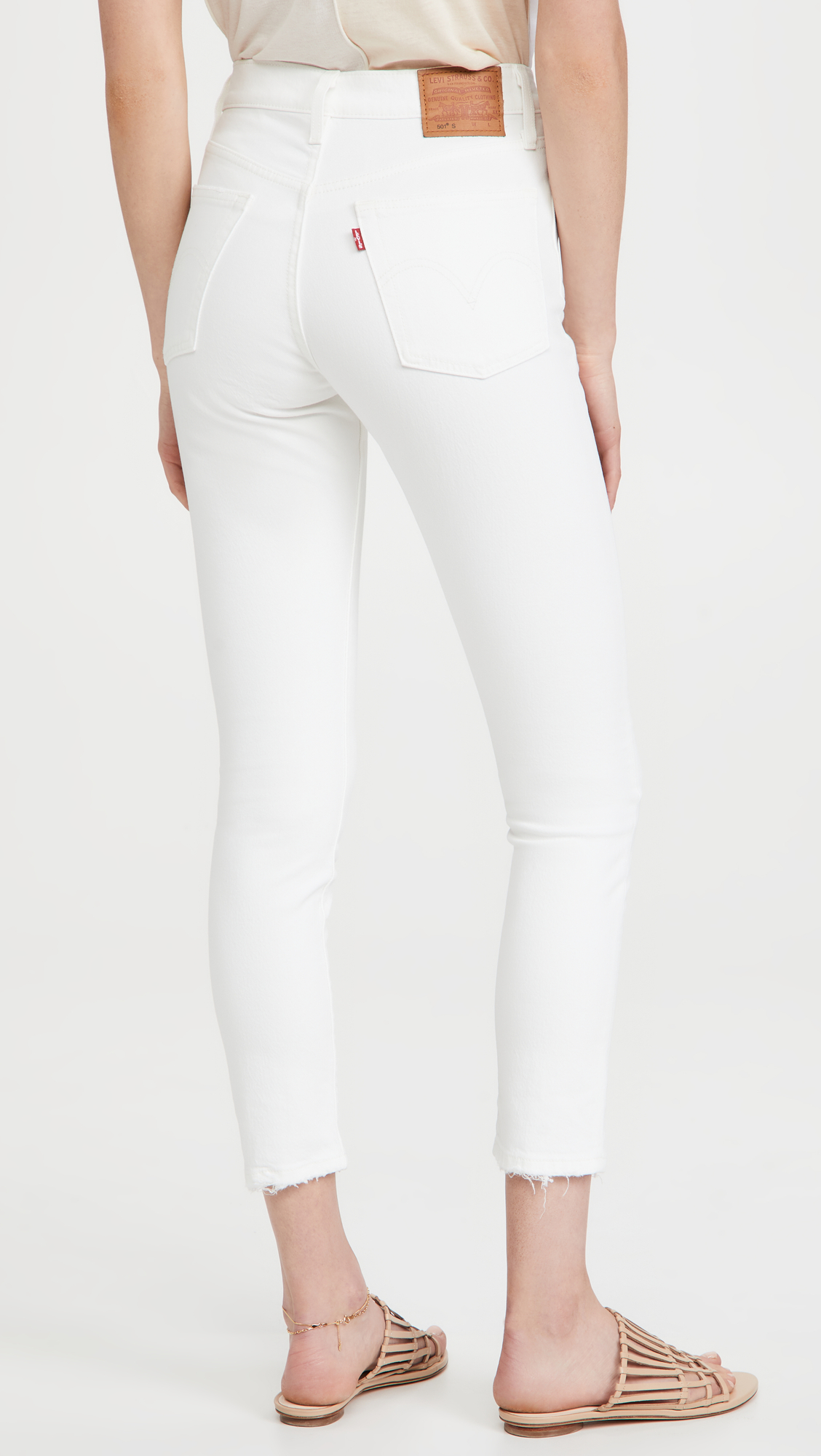 Levi's Women's Premium 501 Skinny Jeans - High Waist Stretch Denim Pants for Everyday Wear & Casual Outfits | Perfect for Work, Dating & Weekend Style