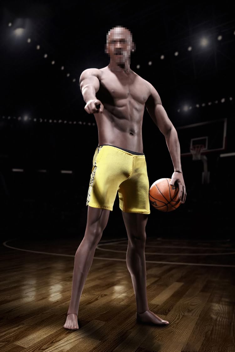 1/6 Scale Seamless Super Flexible Male Action Figure Body - 12