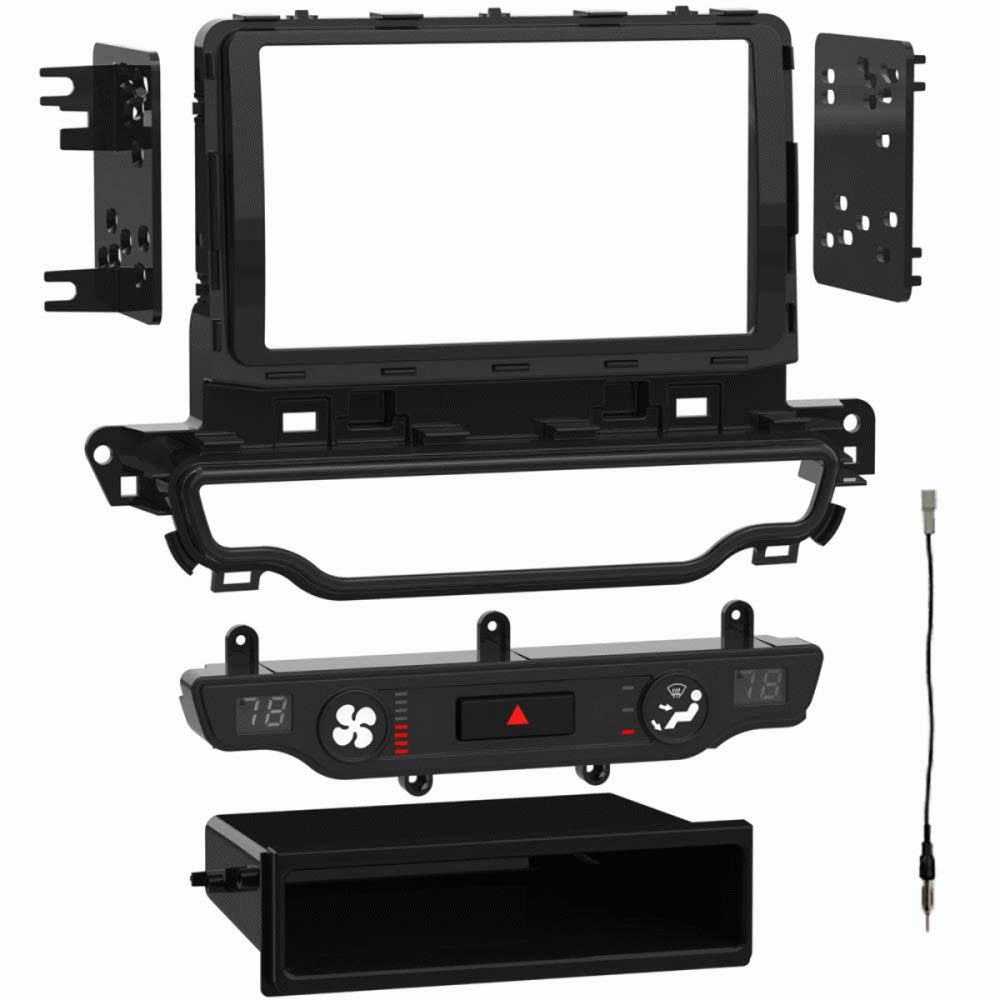 Metra Electronics 99-7382HG Radio Installation Kit for 2017-Up Kia Niro (Non-Navigation Models) - Car Stereo Upgrade & Dash Integration Solution