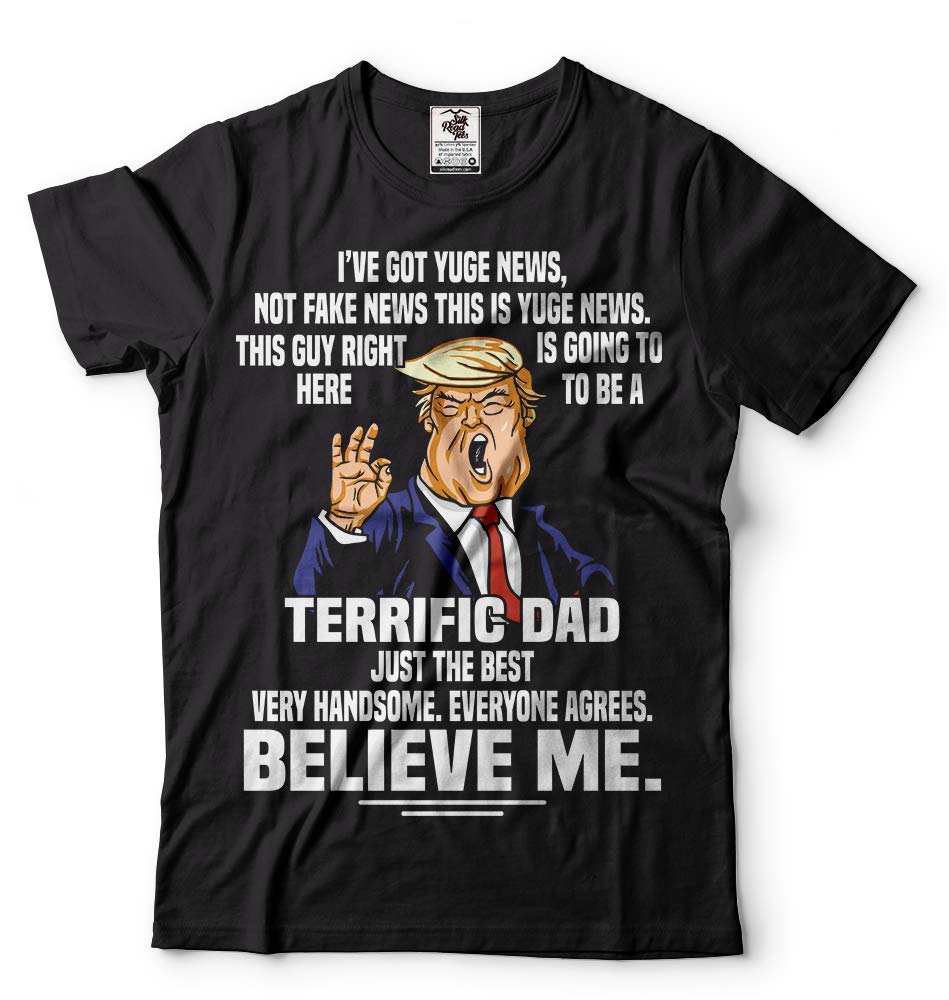 Pregnancy Announcement Trump T-Shirt - Funny Political Tee for Expecting Parents - Perfect for Gender Reveal Parties & Conservative Celebrations