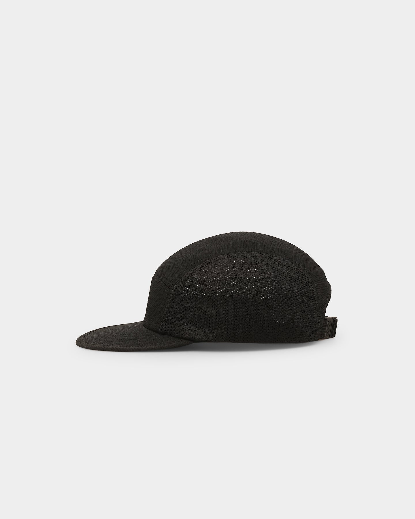 Adidas Run 5 Panel XC A.R Strapback Cap - Black Adjustable Snapback Hat for Running, Training & Outdoor Sports
