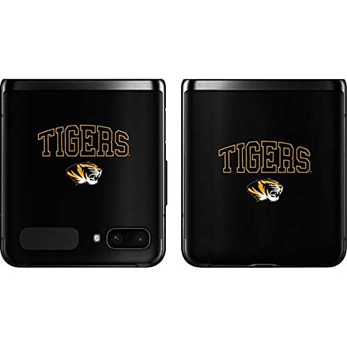 Official Missouri Tigers Samsung Galaxy Z Flip Phone Skin | Custom Decal Sticker for Z Flip 3/4/5 | Durable Protective Cover for School, Work & Travel