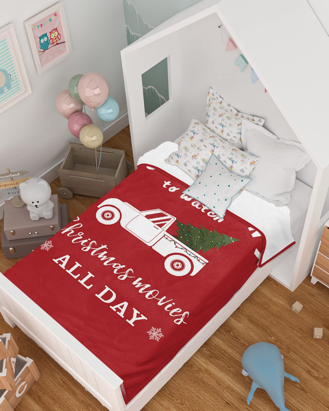 Soft Flannel Baby Blankets 30x40 Inches - Cozy Swaddle & Toddler Bed Blanket for Boys & Girls | Perfect for Christmas Movies, Travel & Nursery Essentials | Machine Washable Baby Gift for Newborns