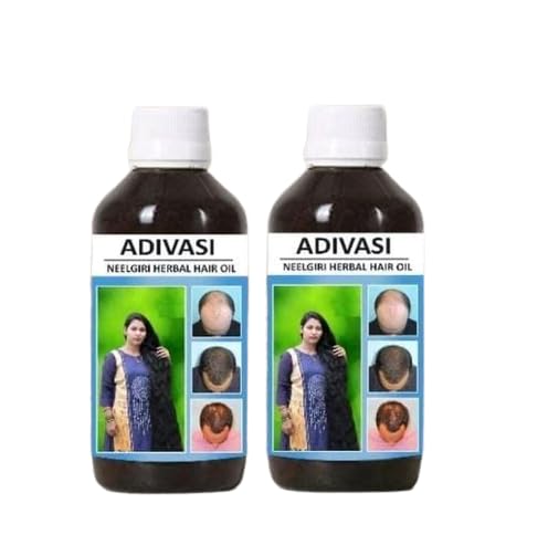 NeelGiri Herbal Hair Oil for Long & Black Hair Growth | Natural Adivasi Ayurvedic Treatment | Perfect for Daily Hair Care & Scalp Nourishment