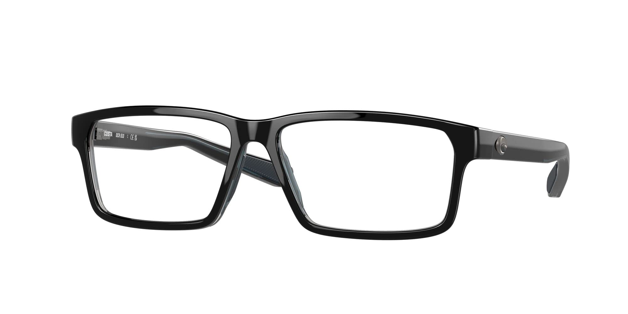 Costa Del Mar Men's Ocean Ridge 610 Rectangular Prescription Eyewear Frames - Polarized Sunglasses for Fishing, Boating & Outdoor Activities