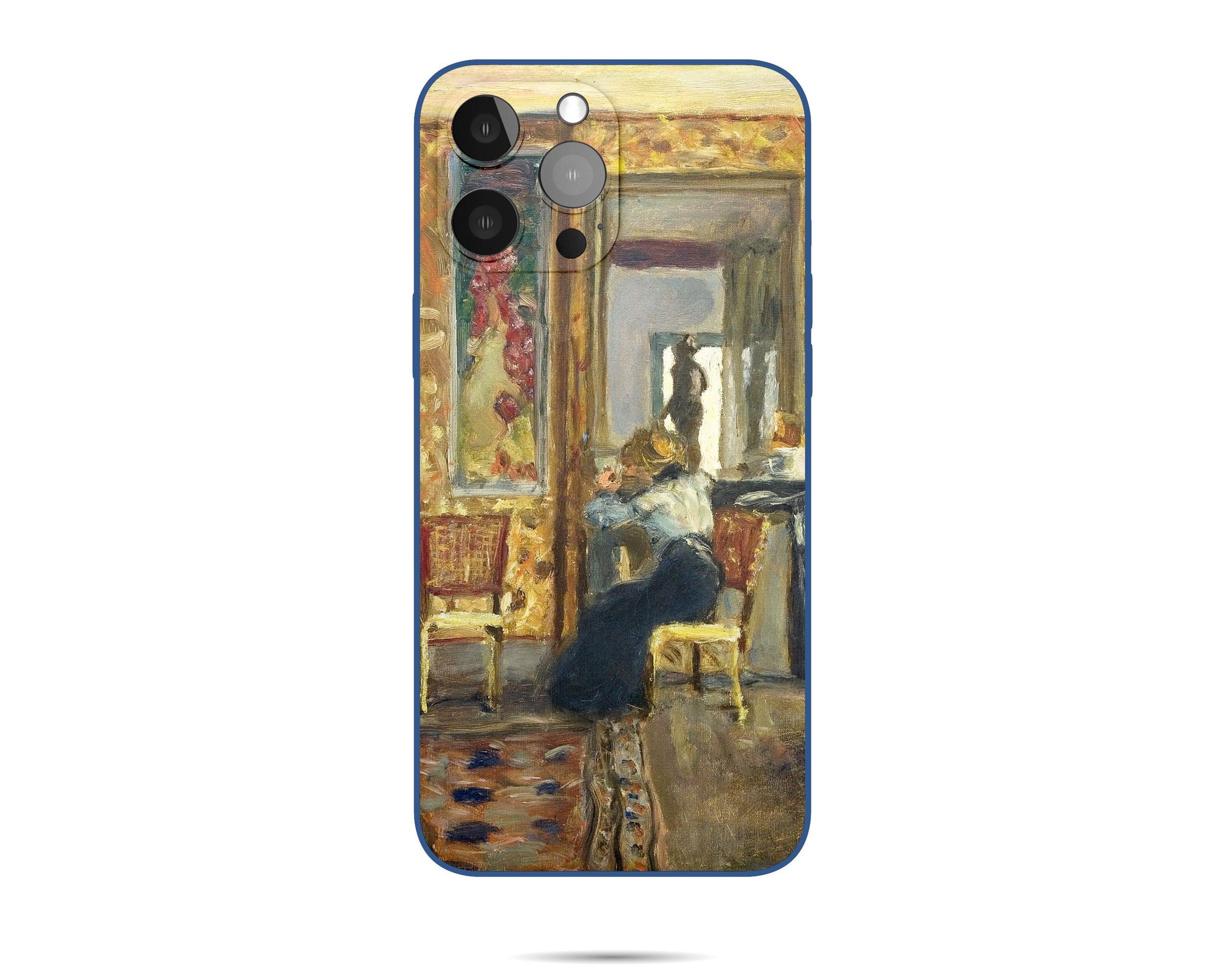 Pierre Bonnard Famous Painting iPhone 14 Pro Case | iPhone 12 Mini Case | iPhone XS Max Case | iPhone 8 Plus Designer Case - Perfect Gift for Women & Art Lovers - Ideal for Daily Use, Travel & Special Occasions