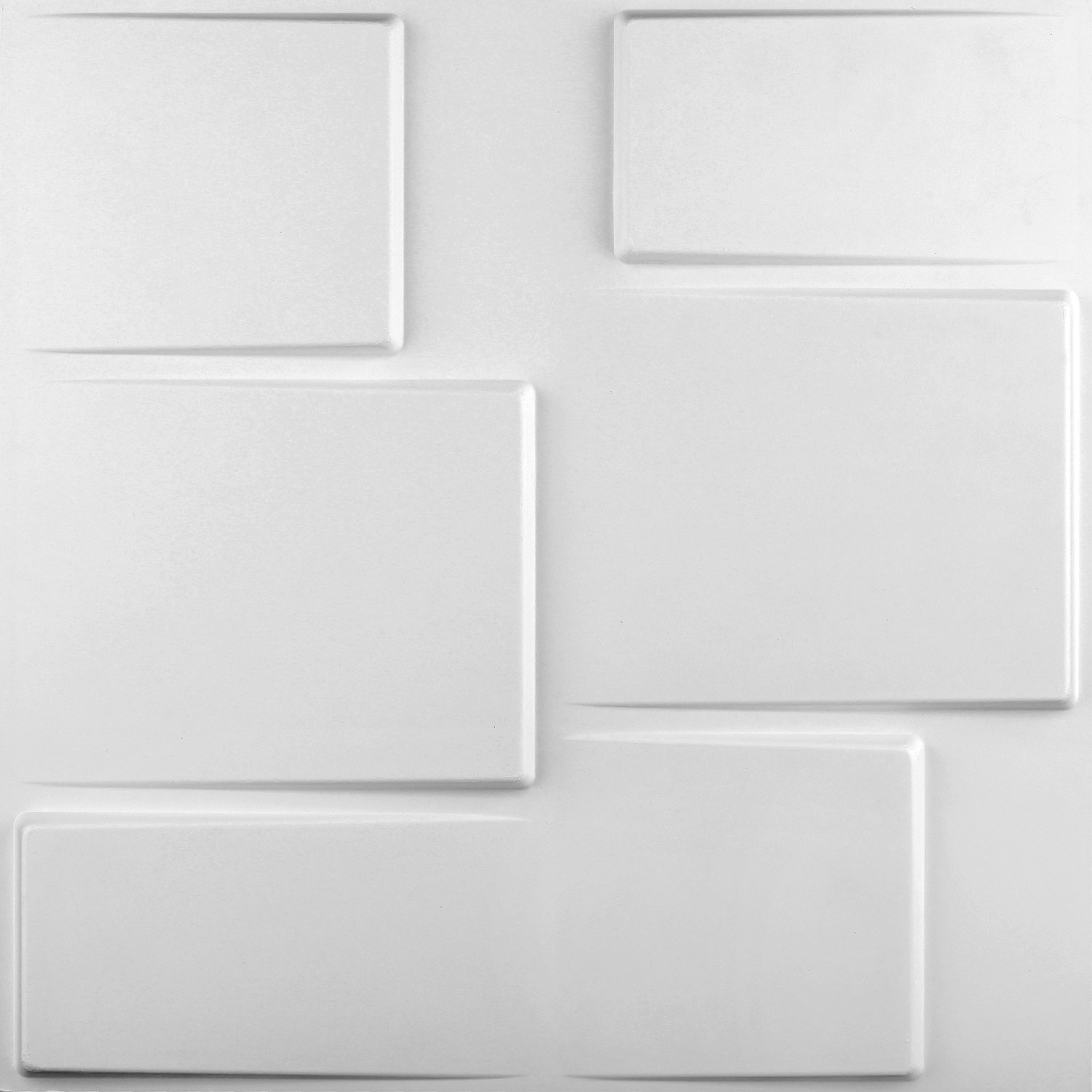 Premium 3D Glue-On Wall Panels - 27 sq. ft. Decorative Ceiling & Wainscoting Tiles for Upscale Home & Office Design | Easy DIY Installation for Modern Interior Decor