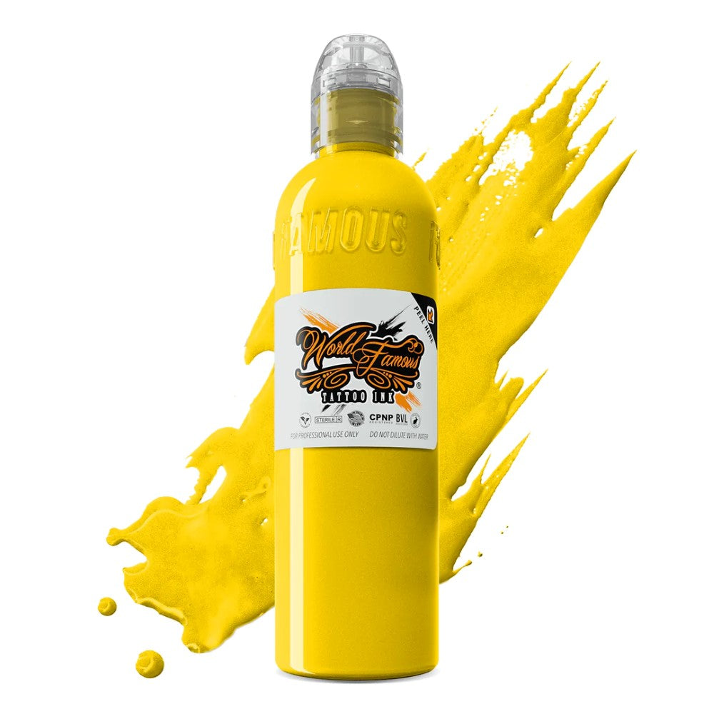 Premium Hori Hui Taiwanese Ink - Vibrant Neon Yellow for Calligraphy, Art & DIY Projects - Perfect for Brush Pens, Markers & Creative Writing
