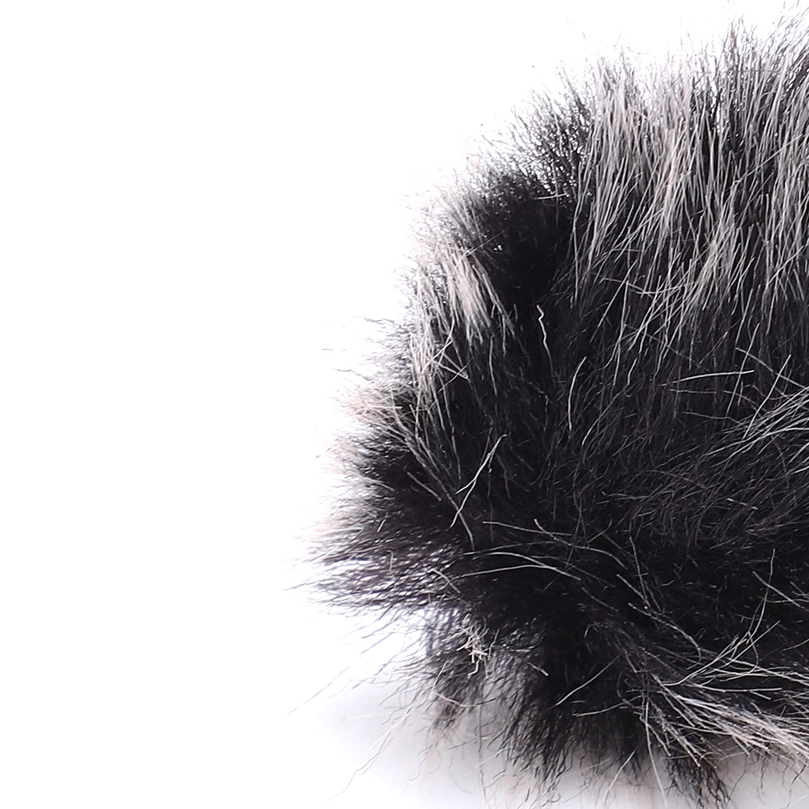 ENZZ Lavalier Microphone Furry Windscreen Cover - Noise Filtering Lapel Mic Windsock for Clear Audio in Interviews, Podcasts & YouTube Videos