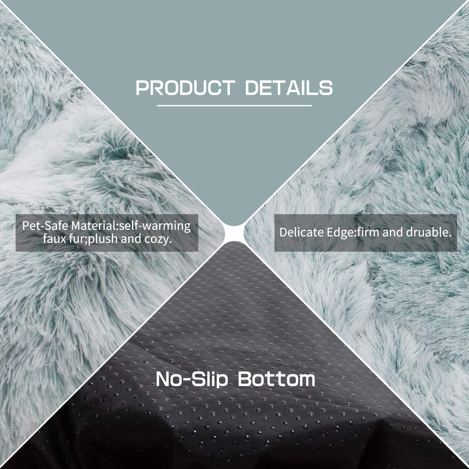 Cozy Plush Cat & Dog Bed - 20