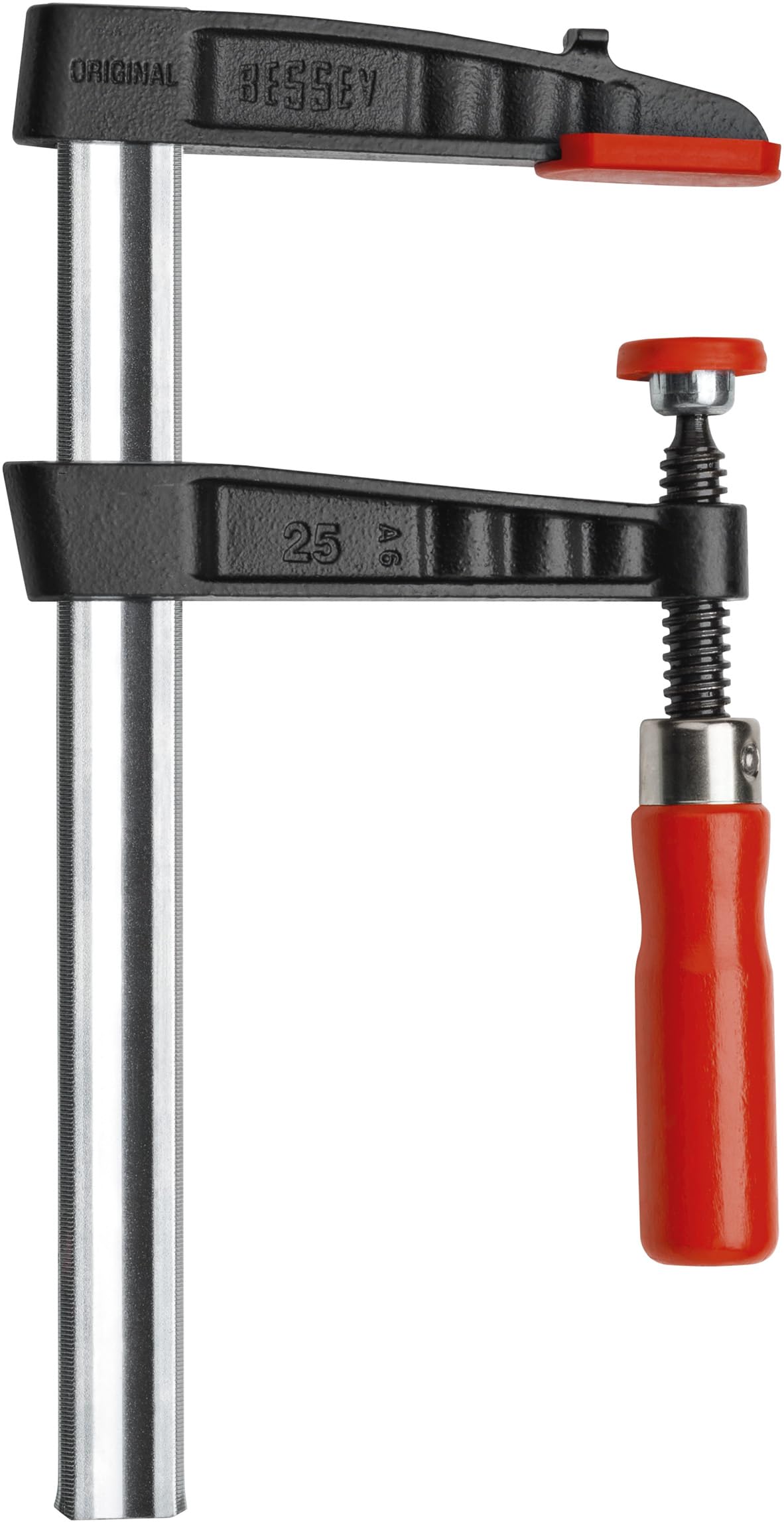 Malleable Cast Iron Screw Clamps TG80S12 - 800mm Opening, 120mm Throat Depth, 29x9mm Rail - Heavy-Duty Woodworking & Metalworking Clamps for DIY Projects, Carpentry, and Welding
