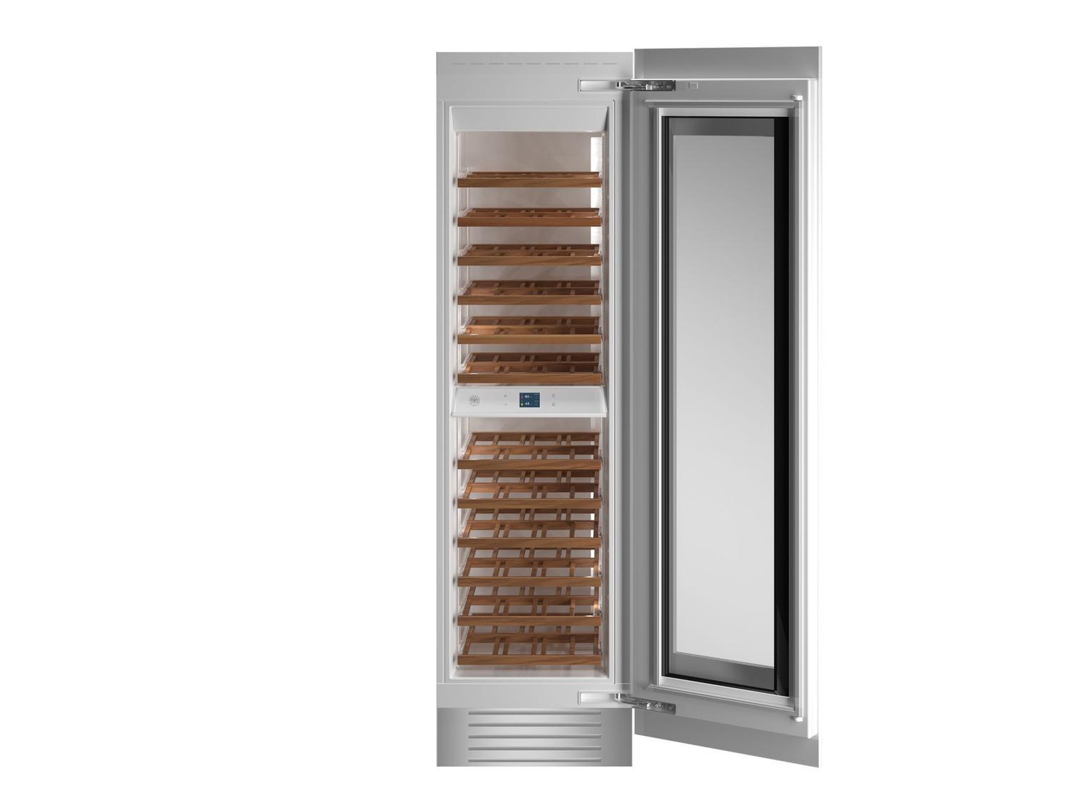Bertazzoni REF24WCPRR23 24 Inch Built-In Wine Cellar Column - Panel Ready Refrigerator for Home Kitchen & Wine Storage