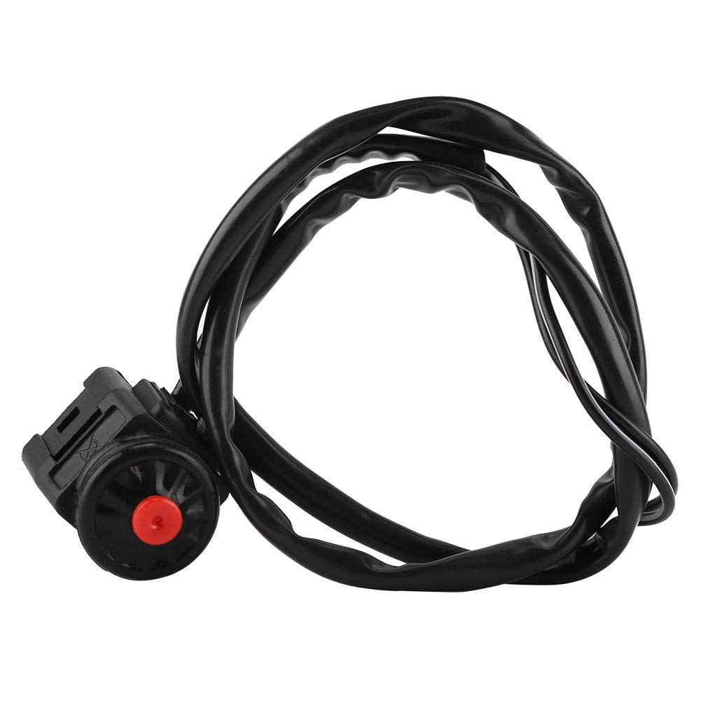 Universal 22mm Motorcycle Kill Switch Horn Button - Handlebar Mounted Stop Start Switch for Dirt Bike, ATV, Motorbike (Fits 110cc) - Perfect for Off-Road Racing & Trail Riding Safety