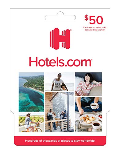 Hotels.com Gift Card - Perfect for Travel Lovers, Holidays & Last-Minute Getaways | Digital & Physical Options Available
