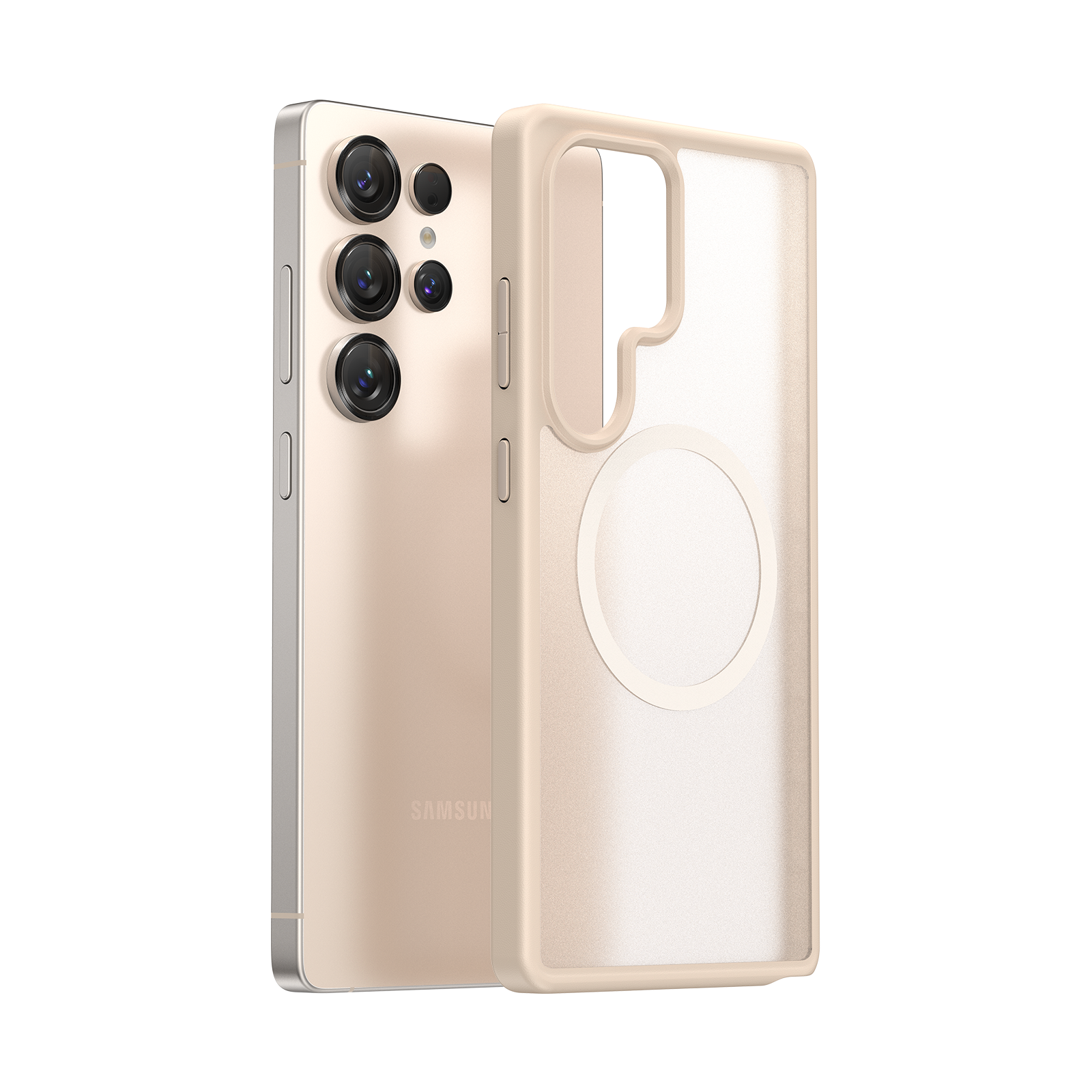 Premium Magnetic Phone Case for Samsung Galaxy S25 Ultra - Shockproof & Anti-Scratch Protection | Perfect for Work, Travel & Outdoor Adventures