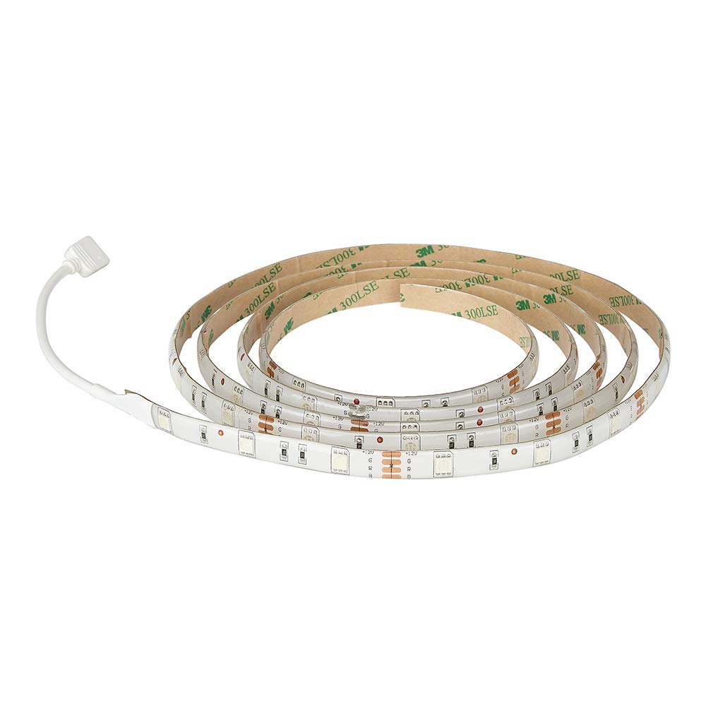 Westek 16.4ft LED RGB Strip Lights - Color Changing Light Strips with Remote, Waterproof for Bedroom, Kitchen, Party Decor