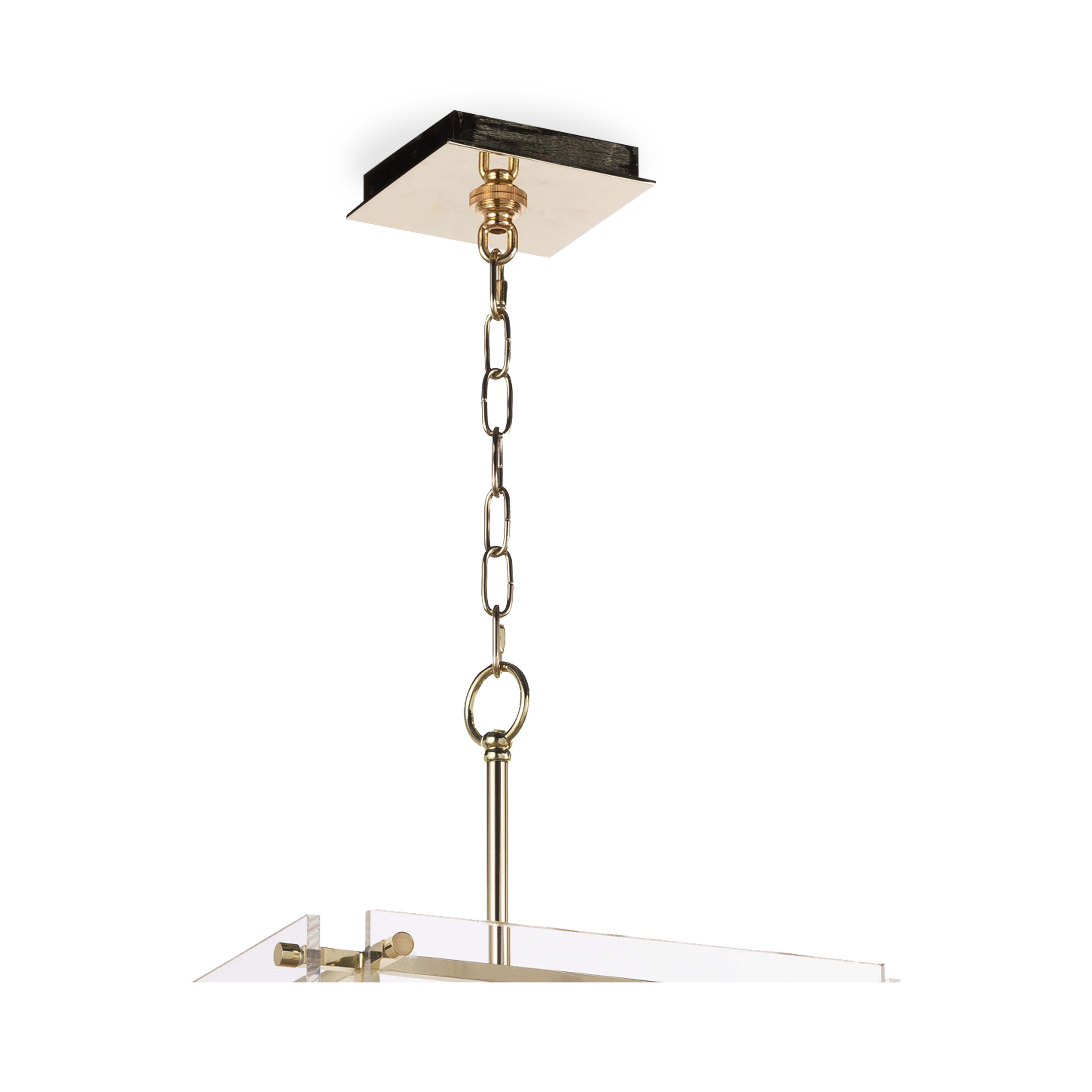 Intersecting Lantern Pendant Light - Modern Geometric Ceiling Fixture for Living Room, Bedroom, and Dining Room Decor