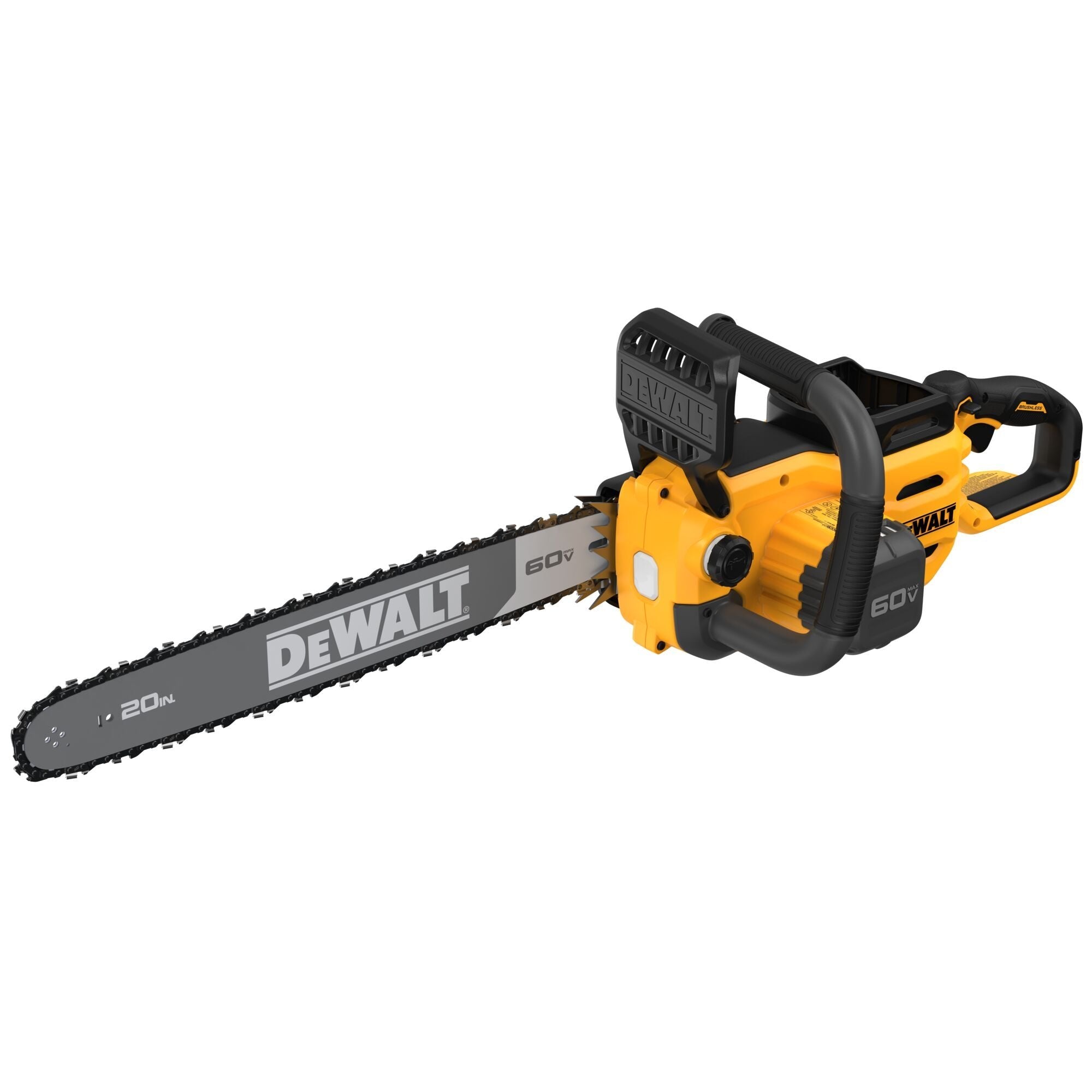 DEWALT DCCS677B 60V 20-Inch Brushless Cordless Chainsaw (Bare Tool) - Perfect for Tree Trimming, Firewood Cutting, and Landscaping Projects