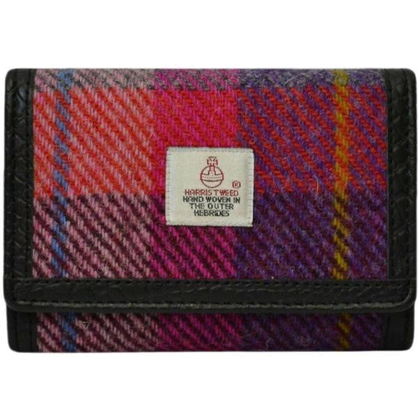Harris Tweed Wallet for Women & Men - Genuine Scottish Wool RFID Blocking Credit Card Holder (5 Colors) - Perfect for Travel, Business & Everyday Use