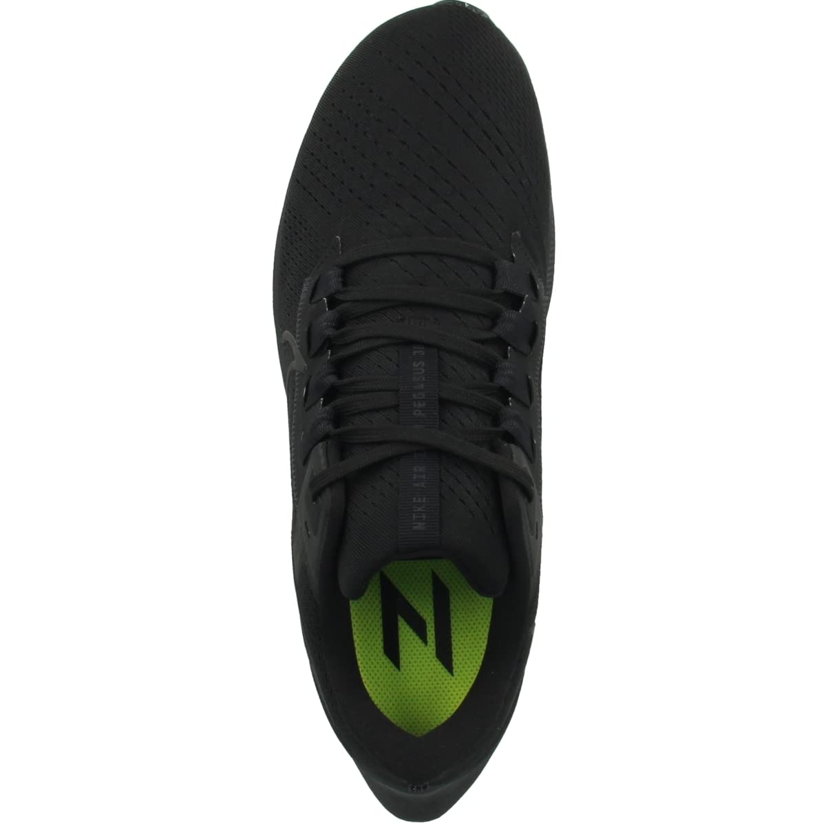 Nike Men's AIR Zoom Pegasus 38 Running Shoes - Black Anthracite Volt, Size 9 | Lightweight Cushioned Sneakers for Jogging, Training & Everyday Wear