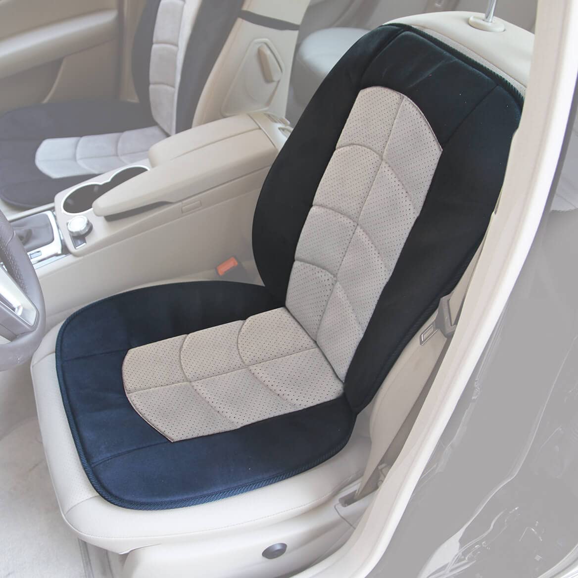 Memory Foam Car Seat Cushion with Lumbar Support - Ergonomic Back Pain Relief for Car, Office Chair & Home Use - Breathable & Washable Cover - Perfect for Long Drives, Work & Gaming Sessions
