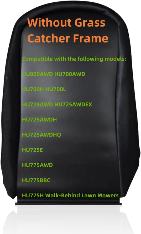 Husqvarna Craftsman Lawn Mower Grass Bag Replacement - Compatible with Models 580943401, 580943402, 5809434028, 5809434025, HU800AWD, HU700H (Without Frame) - Perfect for Yard Maintenance & Grass Collection