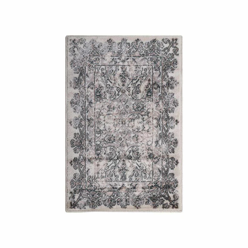 Myel Classic Medallion Indoor Area Rug - Non-Slip Traditional Persian Design Runner Rug for Living Room, Bedroom & Hallway