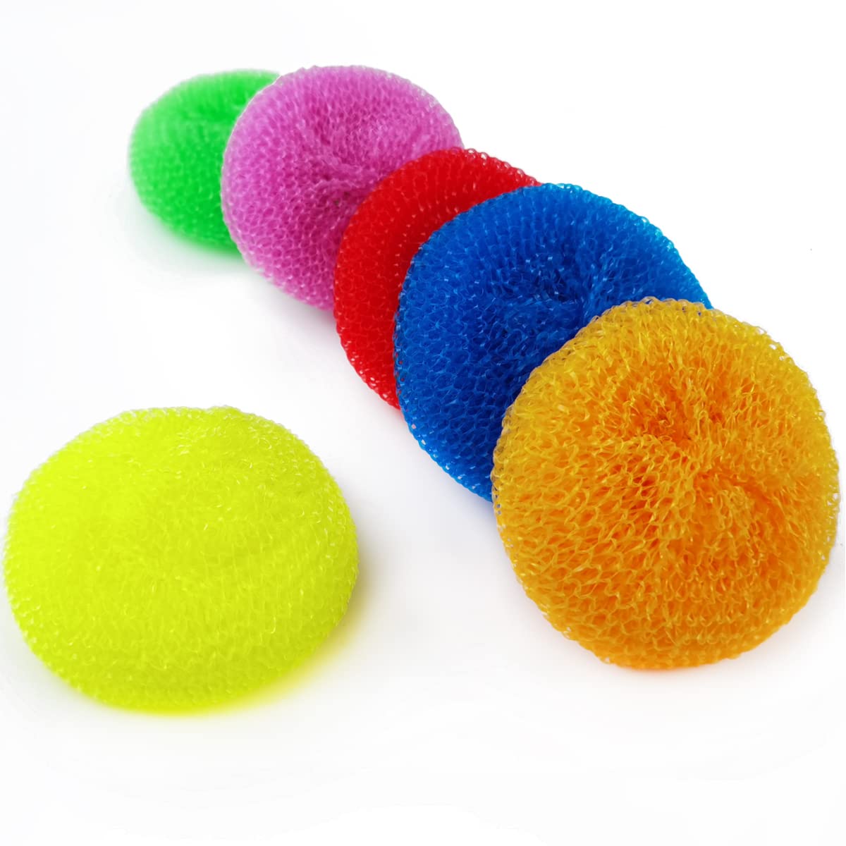 NSBELL 30PCS Non-Scratch Dish Scrubbers - Kitchen Cleaning Pads for Pots & Pans