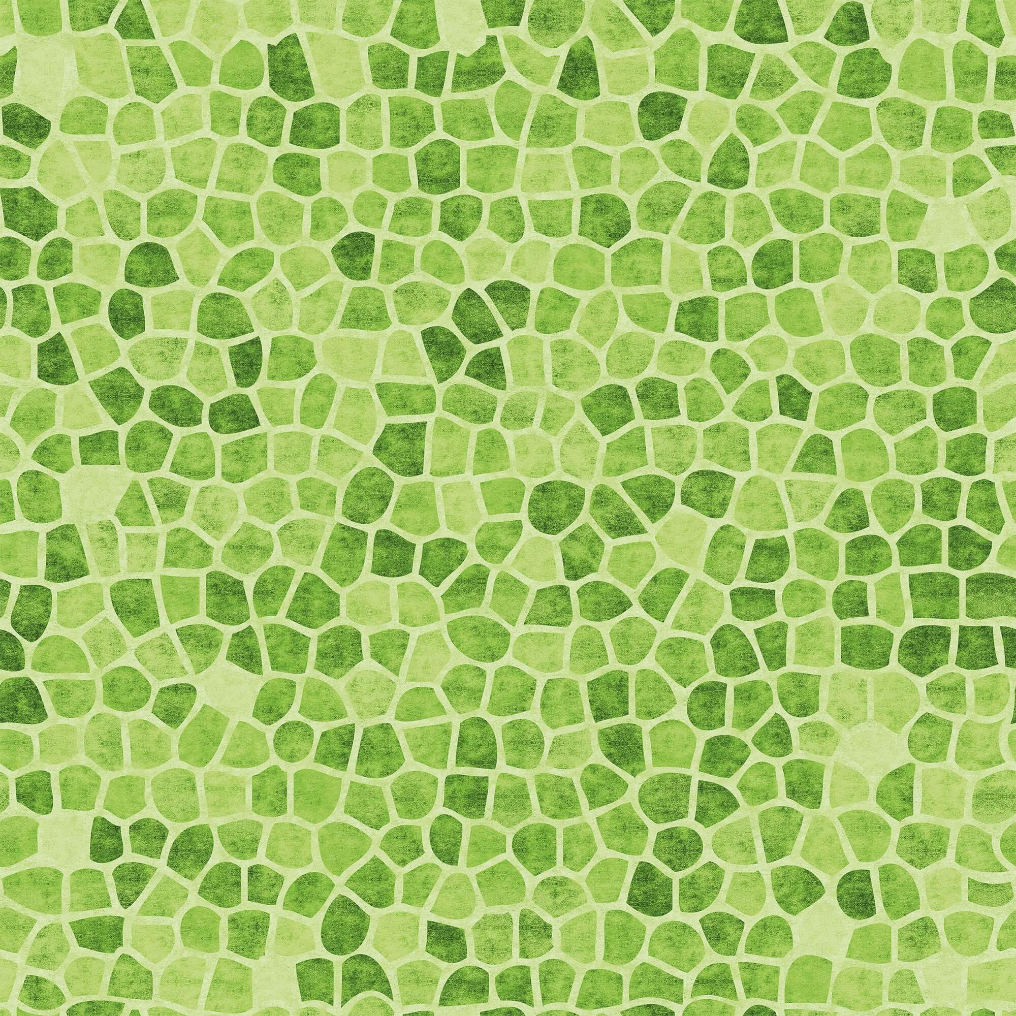 Green Mosaic Tile Adhesive Peel and Stick Removable Wallpaper 35