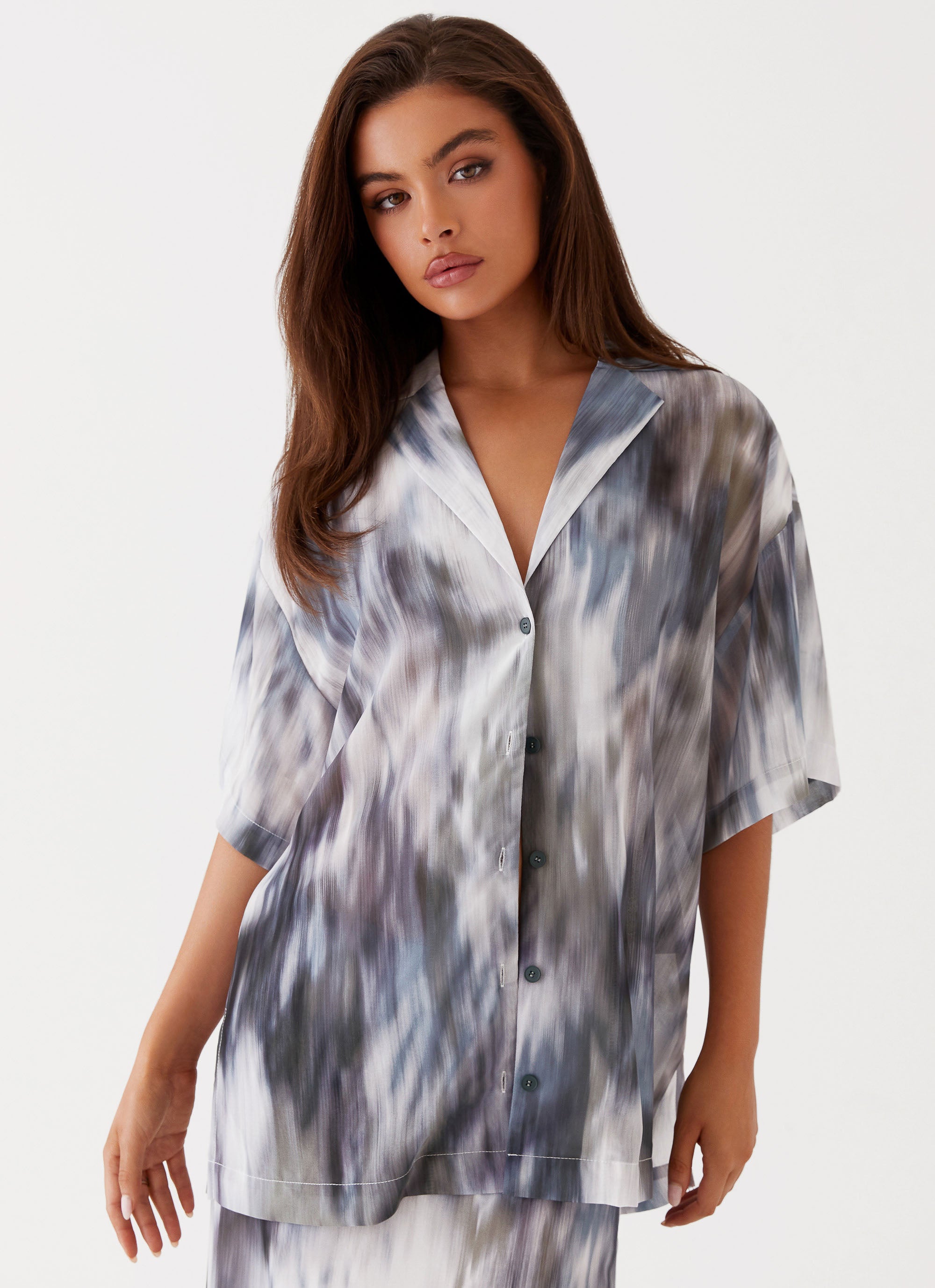 Fight The Feeling Oversized Shirt - Gloom | Trendy Oversized Graphic Tee for Men & Women | Perfect for Casual Wear, Street Style & Everyday Outfits