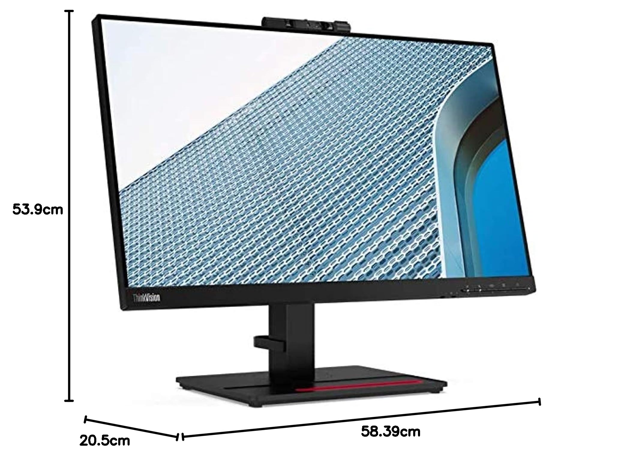Lenovo T24v-20 23.8 Inch Full HD Monitor with HDMI - Perfect for Home Office, Gaming & Productivity