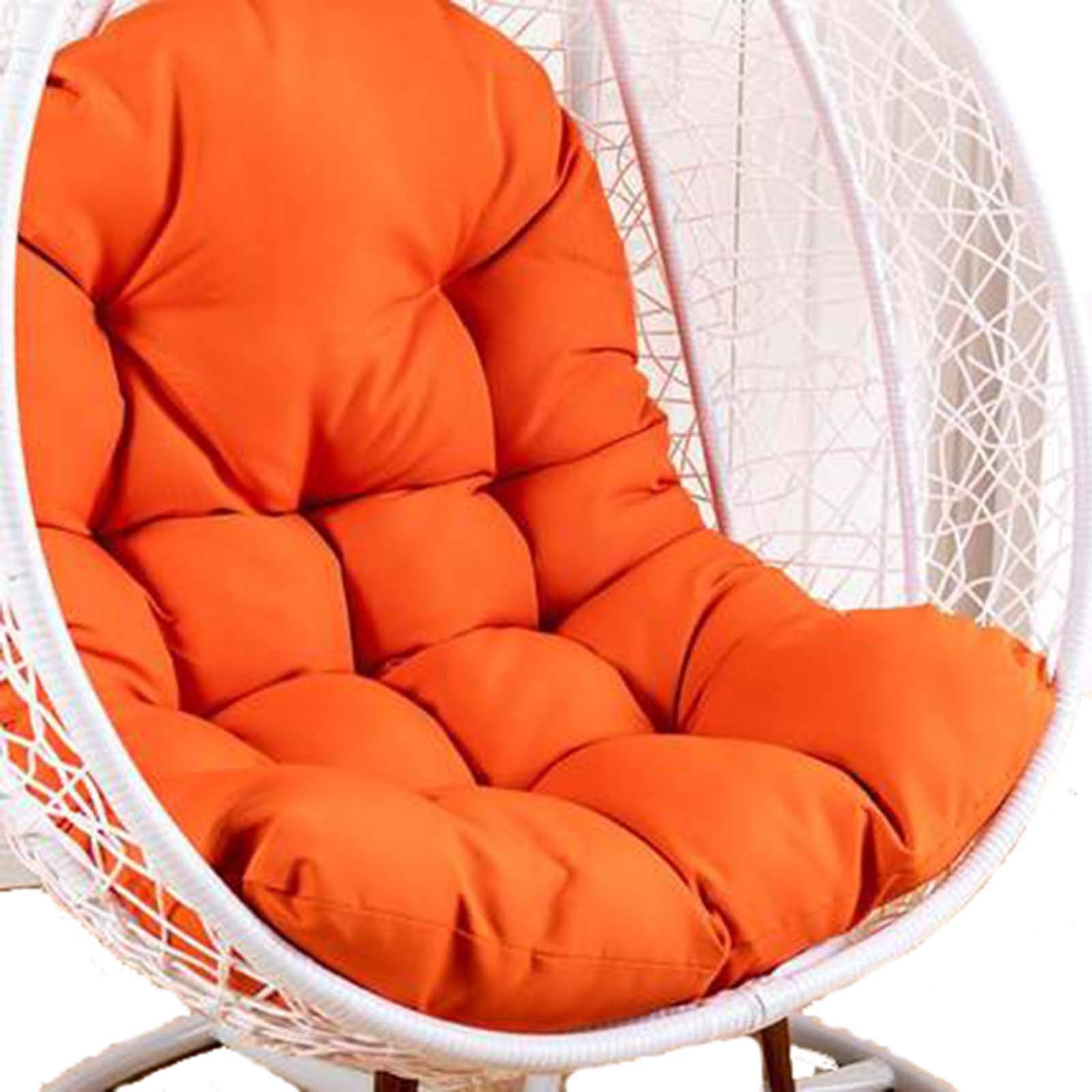 SXFYHXY Hanging Egg Chair Cushion - Thick Outdoor Swing Seat Replacement Pad, Waterproof & Sun-Resistant Hanging Basket Chair Cover - Perfect for Patio, Garden, and Backyard Relaxation