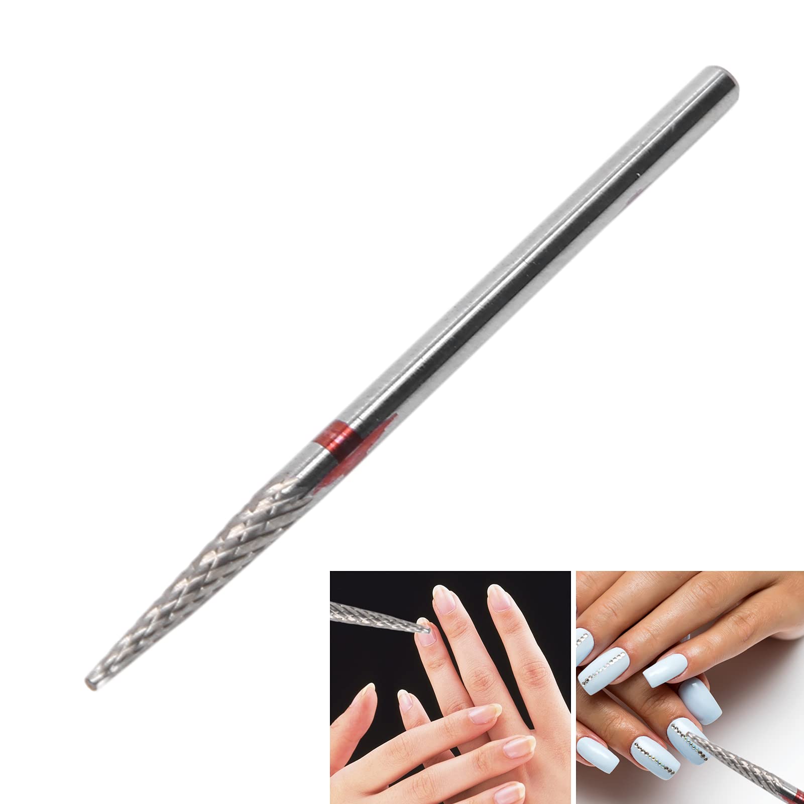 24PCS Tungsten Steel Nail Drill Bits - High Efficiency Nail Sanding Heads for Professional Nail Art & Salon Use | Perfect for Manicure, Pedicure & Nail Extensions