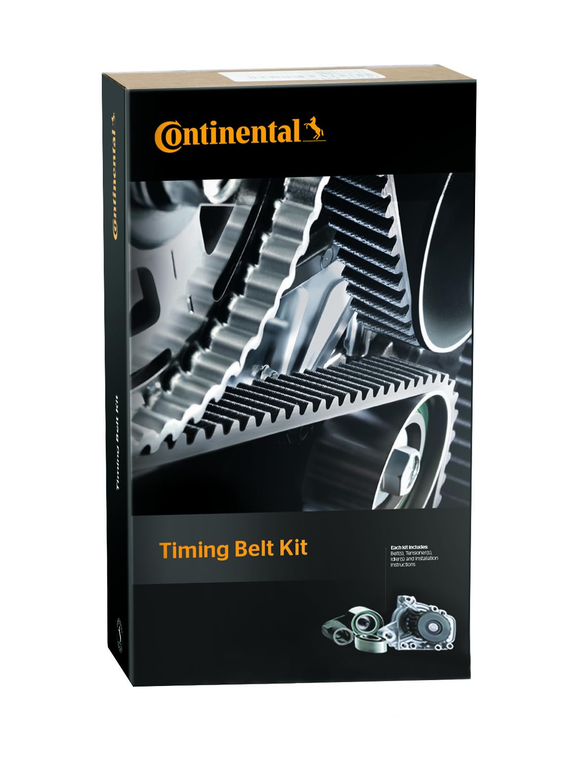 Continental TB294K3 Standard Series Timing Belt Kit Without Water Pump - High-Quality Replacement for Smooth Engine Performance | Perfect for Honda, Toyota, and Nissan Vehicles | Ideal for DIY Mechanics and Professional Auto Repair Shops