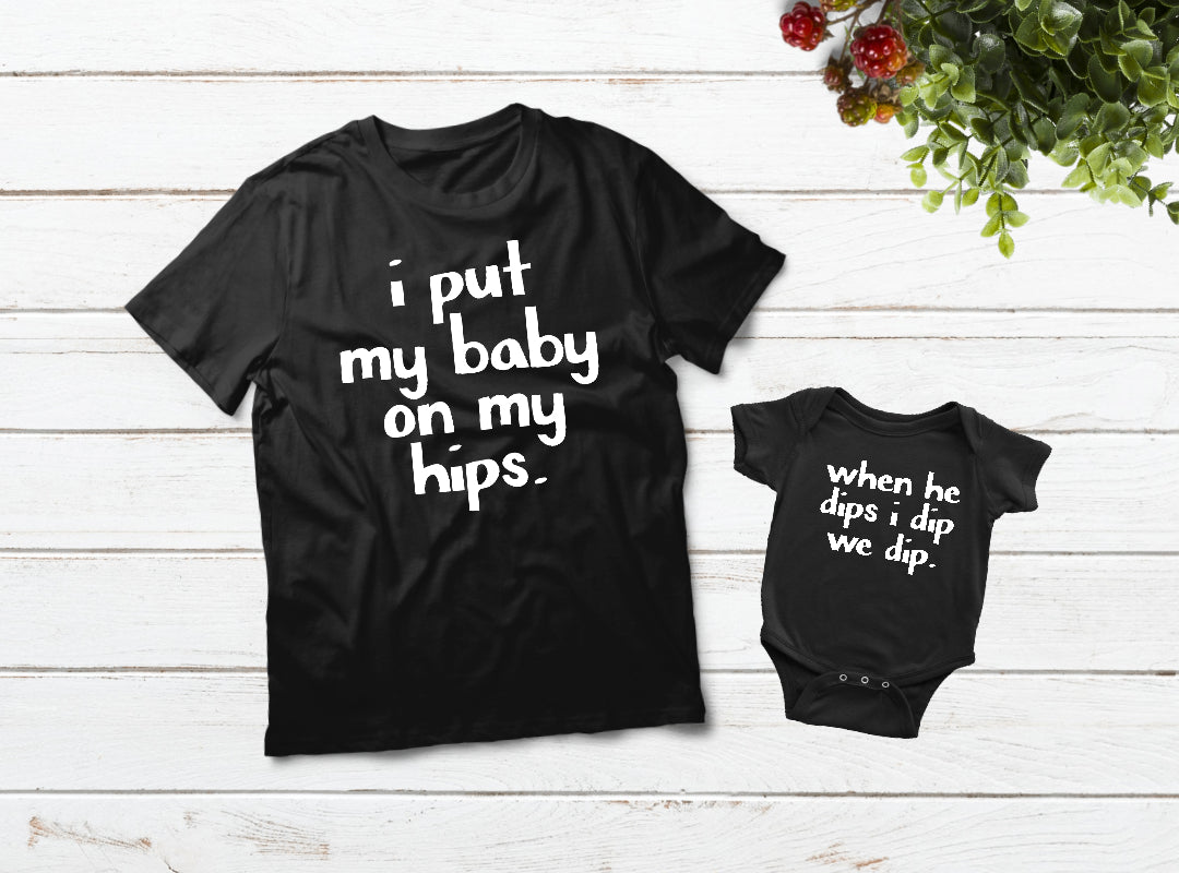Mom and Son Matching Outfits - Cute Mother Baby Coordinating Clothes Set for Family Photos, Daily Wear & Special Occasions