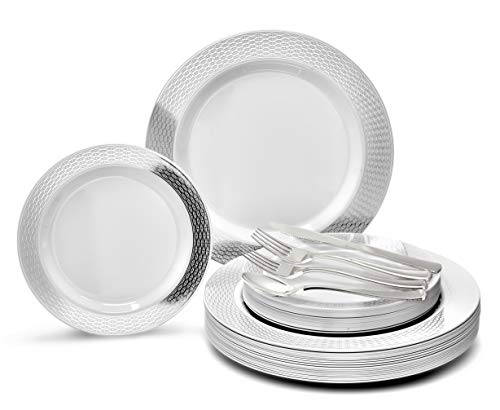 E. Diamond White & Silver, Silver Silverware