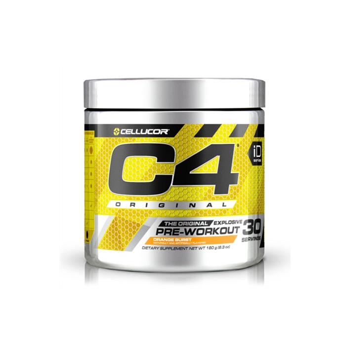 Cellucor C4 Original Pre Workout Powder - 30 Servings, Energy Booster & Performance Enhancer for Gym, Running & Fitness Training
