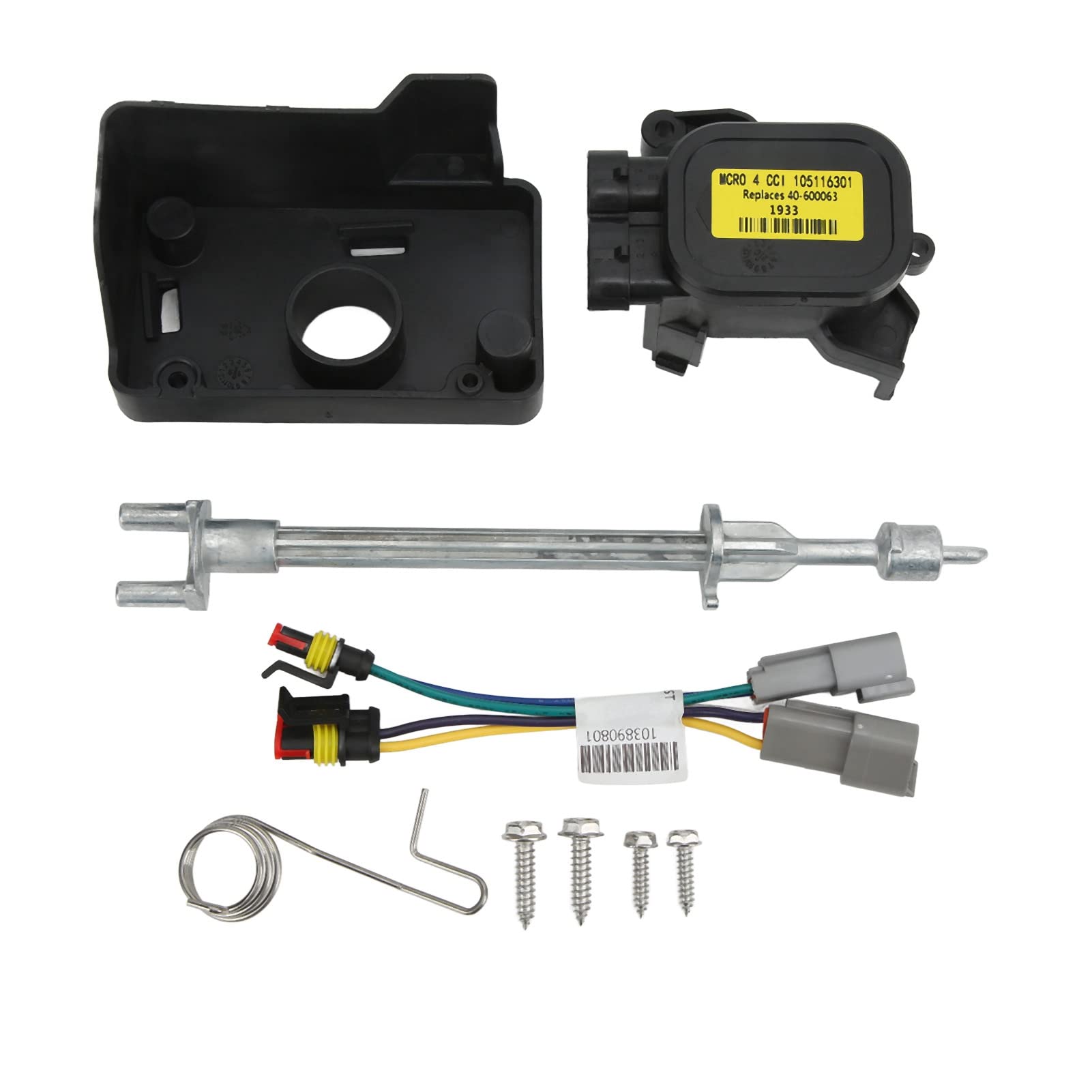 48V MCOR4 Throttle Potentiometer Conversion Kit - Replacement for Club Car DS & Carryall 2001-2011 - Compatible with Am293101 MCOR4 - Perfect for Golf Cart Throttle System Repair & Maintenance