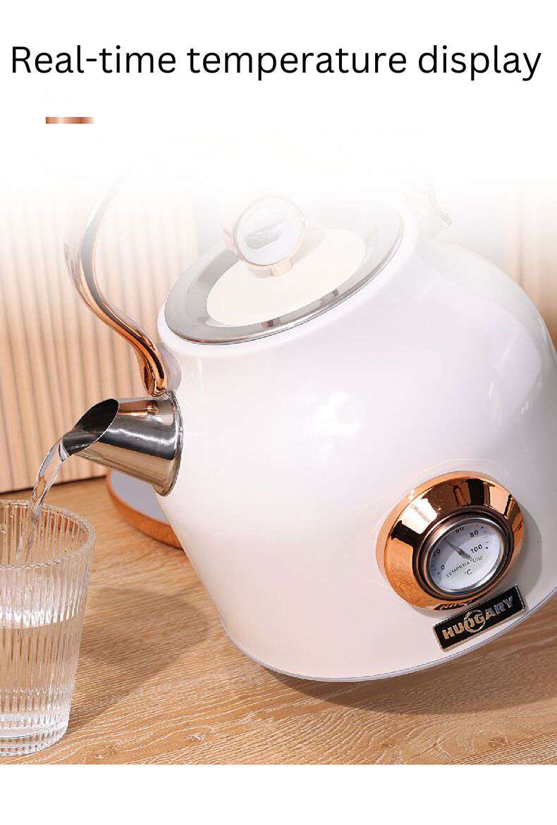 1.7L Electric Water Kettle Fast Boiling - Stainless Steel Cordless Tea Kettle with Auto Shut-Off & Boil-Dry Protection - Perfect for Home, Office, Tea & Coffee Brewing