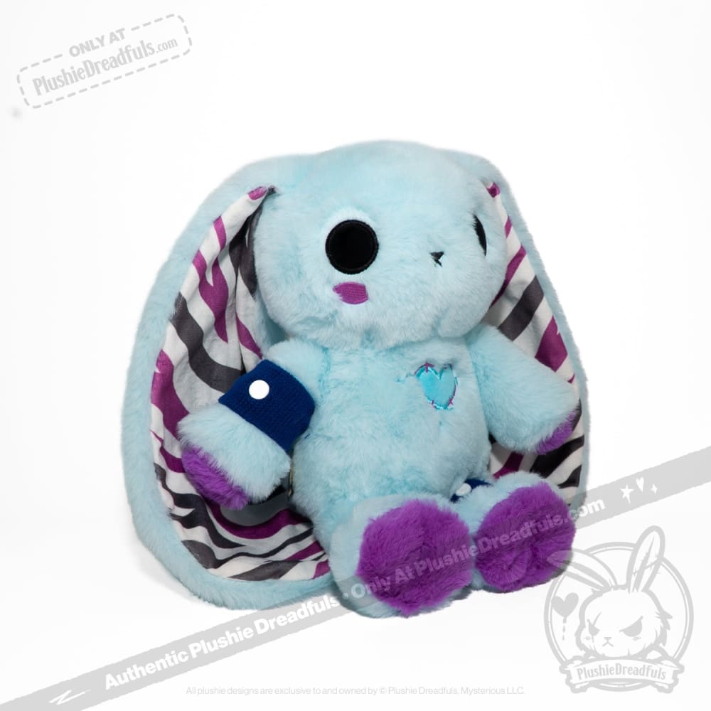 Plushie Dreadfuls Ehlers Danlos V2 Rabbit - Soft Stuffed Animal Toy for Kids & Collectors | Perfect for Cuddling, Gifts, and Awareness Support