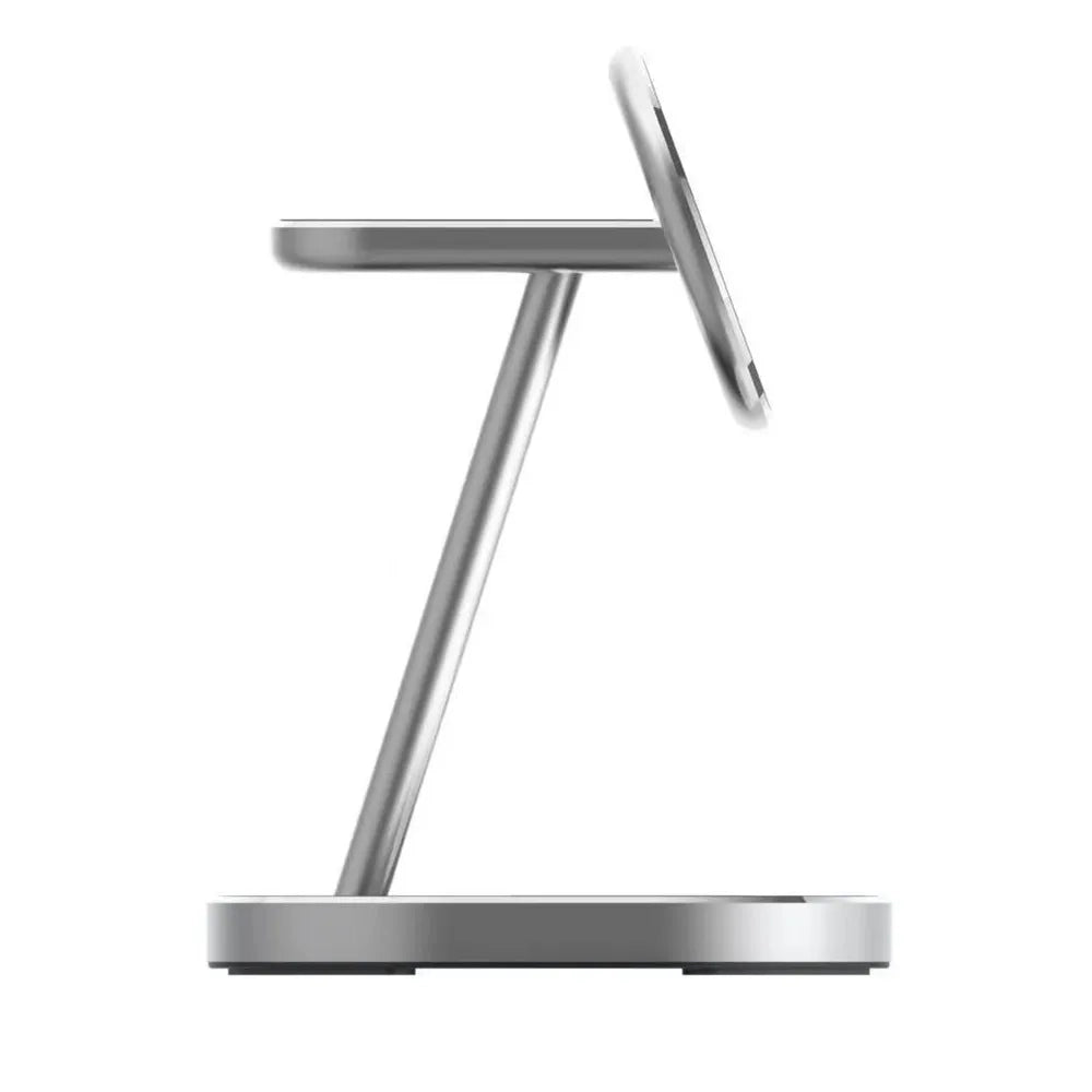 NexusEdge 3-in-1 Fast Wireless Charging Station for iPhone, AirPods & Apple Watch | Qi-Certified Multi-Device Charger | Perfect for Bedside, Office & Travel